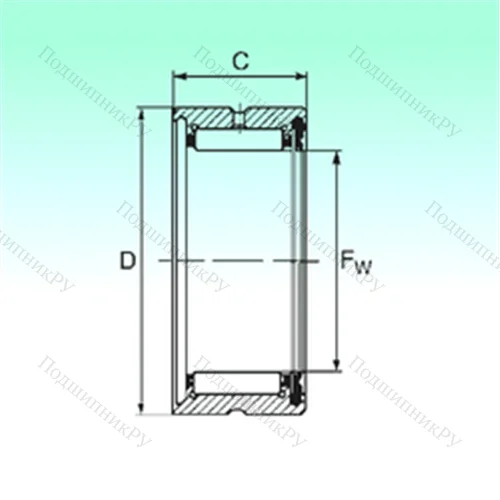 Подшипник игольчатый радиальный RNA 4904 RS