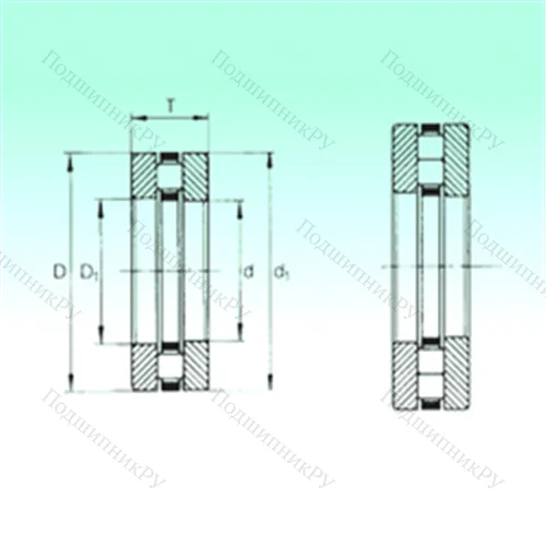 Подшипник роликовый упорный 89324-M