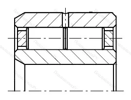 Подшипник  764728 размер 140x250x120