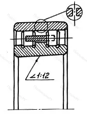 Подшипник E 20T размер 20x47x12