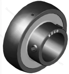 Высокотемпературный корпусной подшипник UC 215 BHTS ZZ GR CG 350° BECO в Кургане