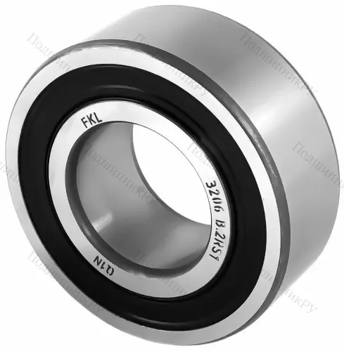 Подшипник шариковый двухрядный 3206B-2RS 1 в Кургане