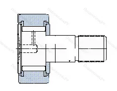 Подшипник KRV 40PP размер 18x40x20/58