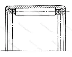 Модификация подшипника 134702 размер 15x21x16