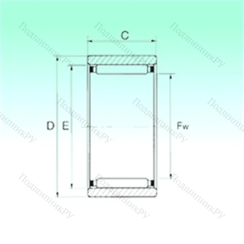 Подшипник игольчатый радиальный RNAO 20x32x12