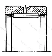 Подшипник  4254106 размер 40x55x25