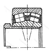 Подшипник  753517 (22218K+AH 318) размер 85x160x40