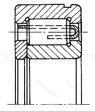 Подшипник  692315 размер 75x160x37 от производителя  ЕПК