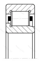 Подшипник NJ 230MPA размер 150x270x45 от производителя  SKF