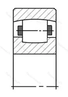 Подшипник 20217MB размер 85x150x28