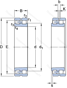 Подшипник NN 3036 K/SPW 33 в Кургане