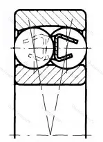 Модификация подшипника 6-1204 размер 20x47x14