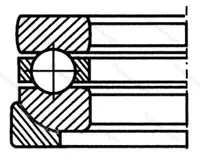 Подшипник 53426M+U 426 размер 130x265/280x128
