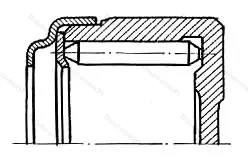 Модификация подшипника 804805К2С10 размер 25x39x30,5