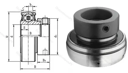Корпусный подшипник SA 201