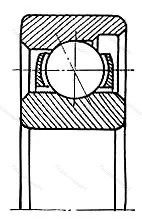Подшипник  625B (6025) размер 5x16x5