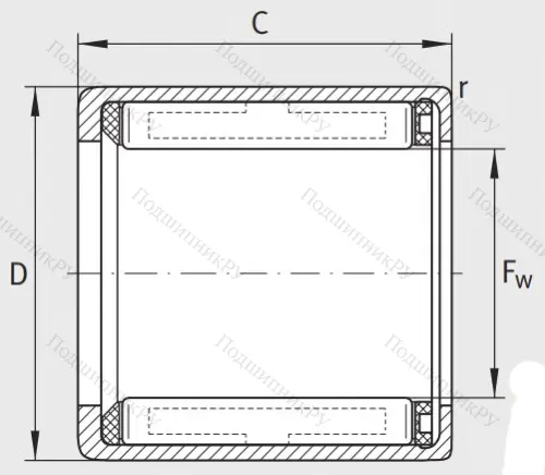 Подшипник обгонной муфты обгонная муфта HF 3520-L 564 в Кургане