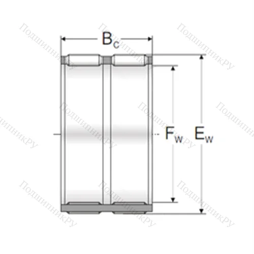 Подшипник игольчатый радиальный K 81x92x42,5ZWTN