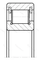 Подшипник  NCL 203 (102203) 