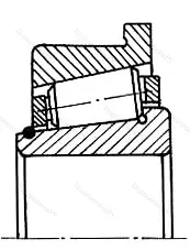 Подшипник  3067208 (33208R) размер 40x80x32