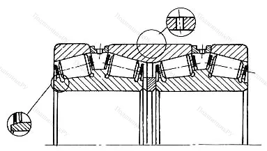 Модификация подшипника 778/660М размер 660x855x320