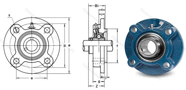 Подшипниковый узел UCFC 215