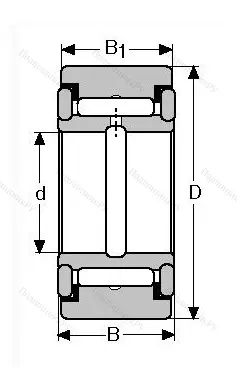 Подшипник YCRS-22 ()