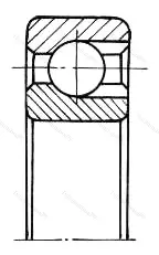 Подшипник  970702 размер 15x37x9