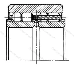 Подшипник N 307MB размер 35x80x21 от производителя  SKF