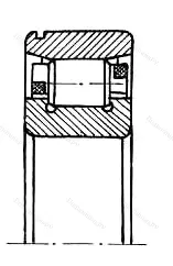 Модификация подшипника 6-322951ЛМУ размер 256x330x30