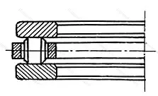Подшипник  9107 (81107) размер 35x52x12