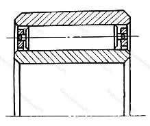 Модификация подшипника 3004244 размер 220x400x144