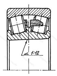 Модификация подшипника 3113224 размер 120x215x76 ГПЗ-34