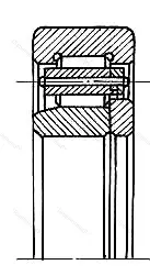 Модификация подшипника 30-232532Л1М размер 160x290x80/80,7 от производителя  ГПЗ-8