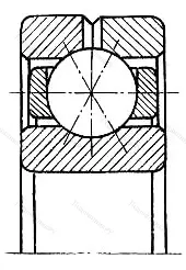Подшипник  116210 (Q 210) размер 50x90x20