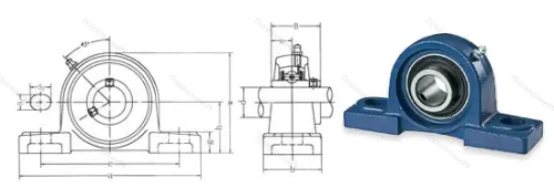 Подшипниковый узел UCLP 201 в Кургане