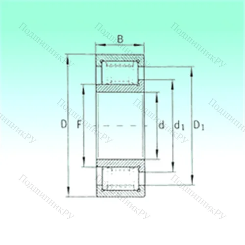 Подшипник роликовый радиальный ZSL 192309