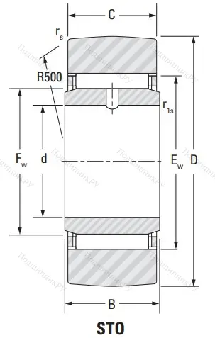Подшипник STO 10 от производителя  KOYO