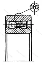Модификация подшипника 4-3282116 размер 80x125x34