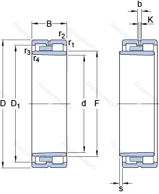 Подшипник NNU 4934 BK/SPW 33 в Кургане