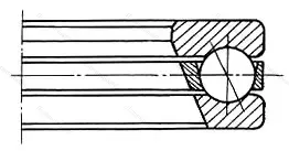 Модификация подшипника 8-218409Л размер 45x100x39