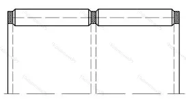 Модификация подшипника 664916Е размер 81x92x42,5 МПЗ