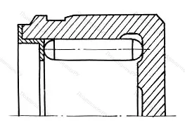 Модификация подшипника 704702К4С10 размер 16,305x30x25