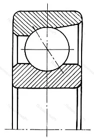 Подшипник  736234 размер 170x310x52