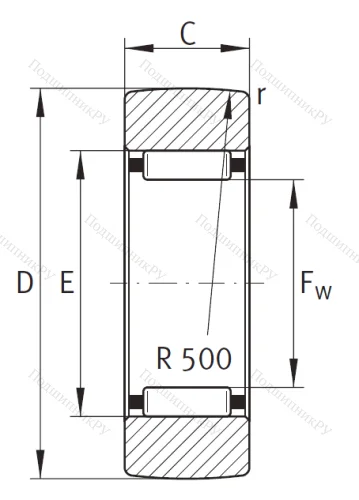 Подшипник RSTO 10 от производителя  INA