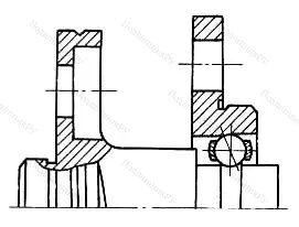 Модификация подшипника 5-650045 размер 4,2x16/26x6/30