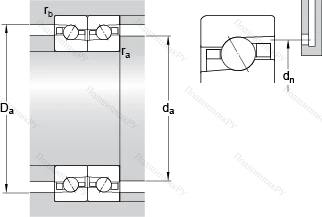 Подшипник BTM 140 AM/HCP 4CDB в Кургане