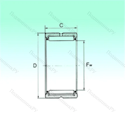 Подшипник игольчатый радиальный RNA 4908