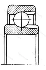 Модификация подшипника 6-900706Ю размер 30x42x6/7