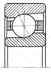 Модификация подшипника 26216 размер 80x140x26,5 от производителя  ГПЗ-4